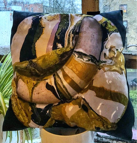 An Artist's Banana Cushion